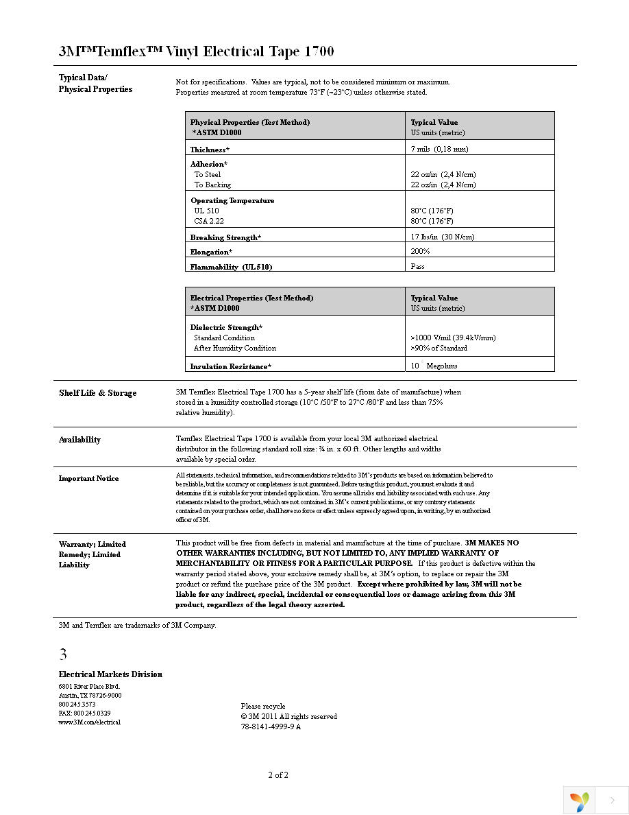 1700 TEMFLEX Page 2